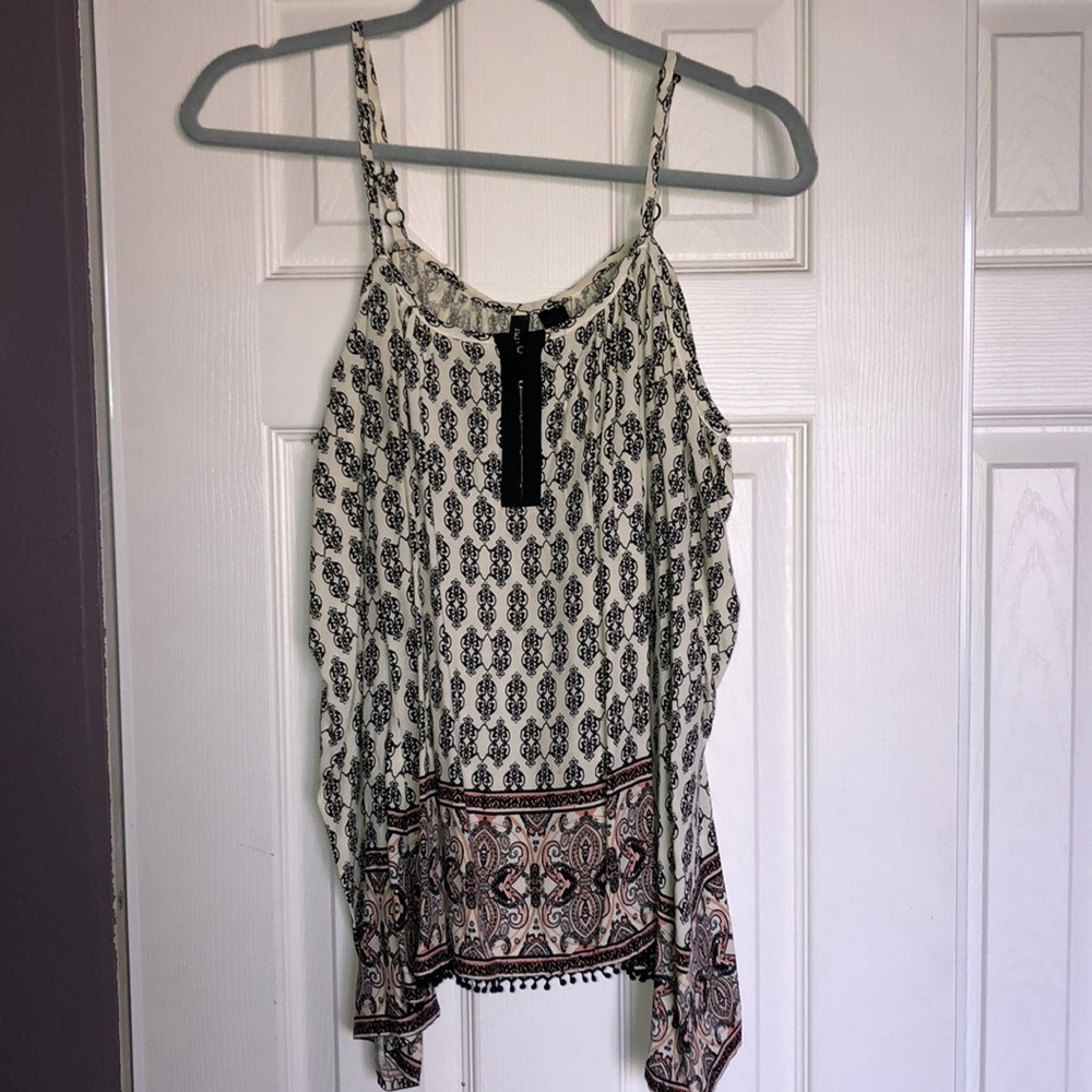 Cute Cold Shoulder Blouse